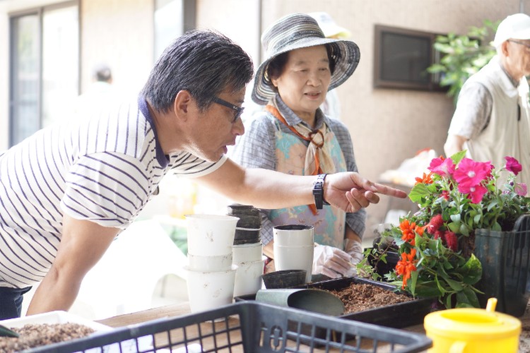 花飾り地域活動